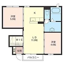 ＭＫクレール　Ａ 00102 ｜ 茨城県常総市内守谷町きぬの里３丁目7-7（賃貸アパート2LDK・1階・49.91㎡） その2