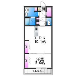 エスタジオ針中野 4階