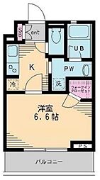 間取図画像 1K