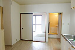 汀ハイツ 1階2DKのリビング/ダイニング