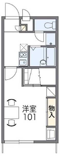 レオパレスＣｏｍｆｏｒｔ 210｜香川県高松市元山町(賃貸アパート1K・2階・23.18㎡)の写真 その2