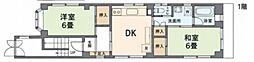リバーサイド関 2LDKの間取図画像