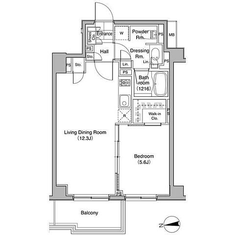 ホームズ コートレアル三田綱町 1ldk 賃料18 3万円 3階 43 46 賃貸マンション住宅情報