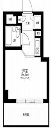 グリーンプラザ西日暮里 1Kの間取図画像