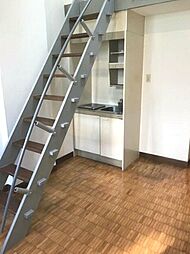 グリーンハウスNo8 2階ワンルームのリビング/ダイニング