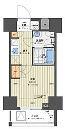 M-GATE 1Kの間取図画像