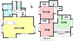 本町田戸建 3LDKの間取り