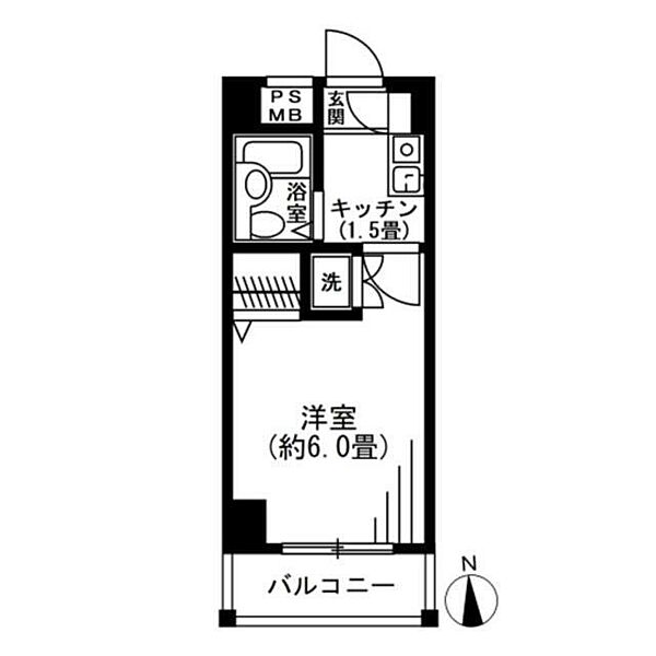 SOCIETY　MIYAMAEDAIRA 208｜神奈川県川崎市宮前区小台１丁目(賃貸マンション1K・2階・17.92㎡)の写真 その2