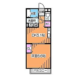 エルメゾン長曽根 2階/-