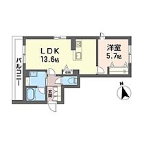 ココン市川 00303 ｜ 千葉県市川市市川２丁目15-6（賃貸マンション1LDK・3階・45.34㎡） その2