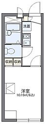 レオパレスノワール 1階1Kの間取り