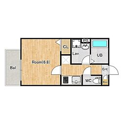 ジーメゾン海老名門沢橋エテルノ01 2階