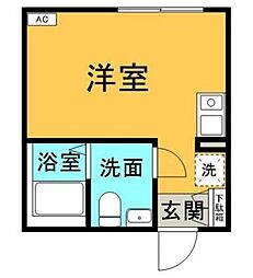 間取図画像 ワンルーム