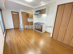 JR東海道・山陽本線 三ノ宮駅 徒歩5分の賃貸アパート 5階ワンルームのリビング/ダイニング