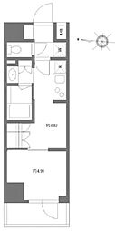 GRANPASEO清澄白河2 1DKの間取図画像