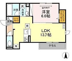 ステラルーチェ 1LDKの間取図画像