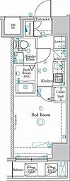 ラフィスタ川口 1Kの間取図画像