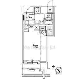 間取図画像 ワンルーム