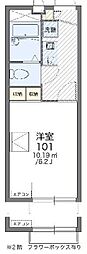 ステラート堀切1 1Kの間取図画像