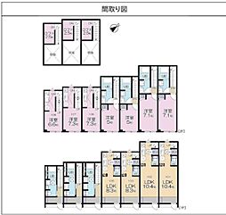 ＭＯＫＴＥＲＲＡＣＥ ＮＥＲＩＭＡ Ｖｉｌｌａ 1階1LDKの間取り