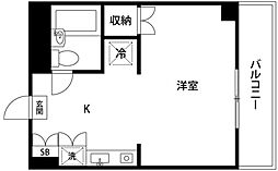 キャピイインプラザ北小岩 3階ワンルームの間取り
