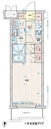 ルーブル赤羽台 1Kの間取図画像