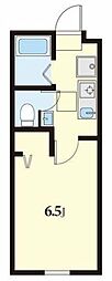 CASALUXE 1Kの間取図画像