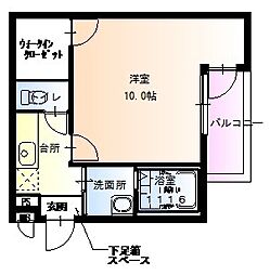 フジパレス諏訪ノ森I番館 1階/-