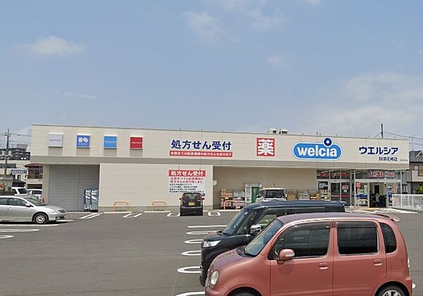 ウェルシア加須花崎店 354m