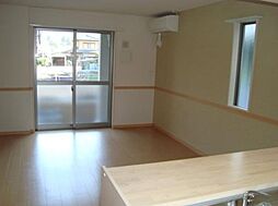 JR身延線 西富士宮駅 徒歩23分の賃貸アパート 1階2LDKのリビング/ダイニング