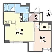 アートウェイ・レジデンス鶴見町 00102 ｜ 群馬県高崎市鶴見町5-6（賃貸マンション1LDK・1階・52.92㎡） その2