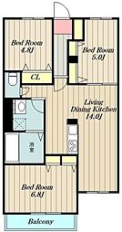 ブランメゾンA 3階/302