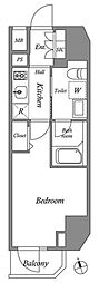 GRANPASEO田原町 1Kの間取図画像