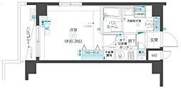 フェニックス練馬桜台 1Kの間取図画像