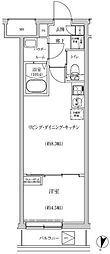 REGOLITH IKEGAMI 1LDKの間取図画像