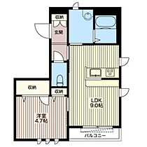 グレイス　メゾン　ハナ 00202 ｜ 東京都大田区大森西２丁目20-9（賃貸マンション1LDK・2階・35.35㎡） その2