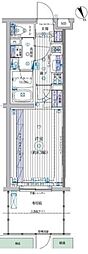 ブライズ高井戸ドゥエ 1Kの間取図画像