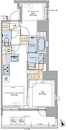 トラディティオ門前仲町 1SLDKの間取図画像
