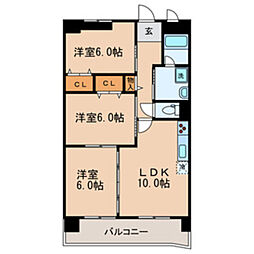リベルテ1 6階/605