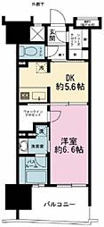 ライオンズ千代田三崎町 1DKの間取図画像