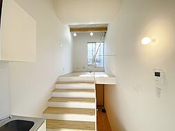 MOKKU　HOUSE B 2階1SKのリビング/ダイニング