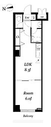 CLASSYOTSUYA 1LDKの間取図画像