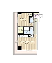 相鉄本線 海老名駅 徒歩1分 8階/-