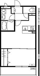 リブリ・コイノニア 1階1LDKの間取り