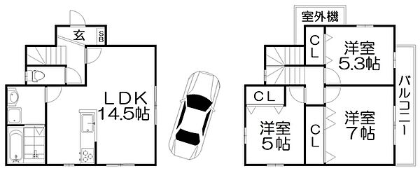 画像2:間取り