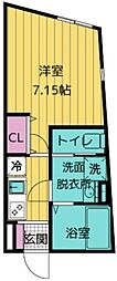 間取図画像 1K