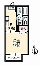 サウスウイング　　Ｂ棟 B0201 ｜ 鳥取県鳥取市的場４丁目18（賃貸アパート1K・2階・24.81㎡） その2