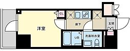 プライマル品川大森海岸 1Kの間取図画像