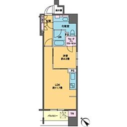 カスタリア銀座3 1LDKの間取図画像