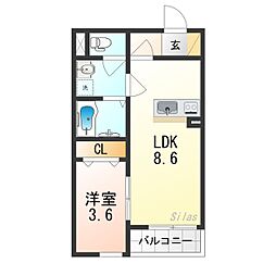近鉄けいはんな線 荒本駅 徒歩11分 1階/-